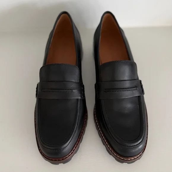 Madewell The Corinne Lug Sole Loafer size 8 - Picture 7 of 7